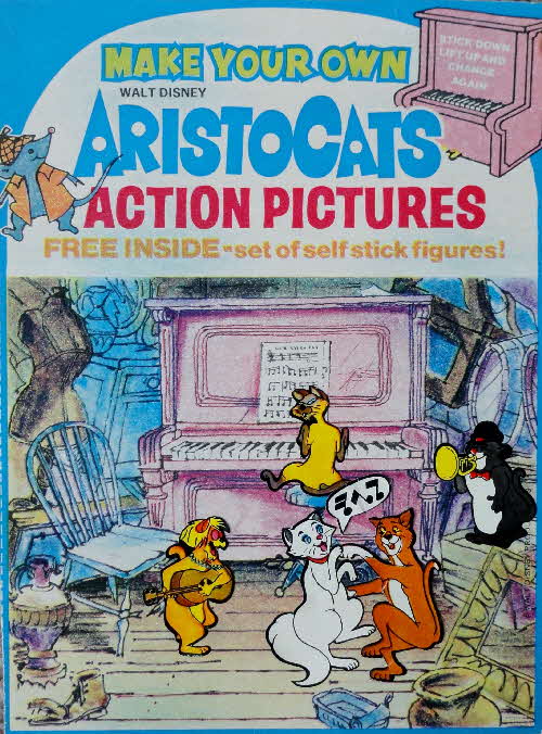 1971 Shreddies Aristocats Actions Pictures & Stickers made  (1)