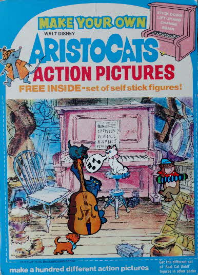 1971 Shreddies Aristocats Actions Pictures & Stickers made  (2)