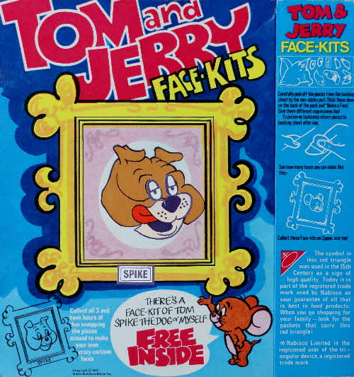 1971 Shreddies Tom & Jerry Face Kits made (1)