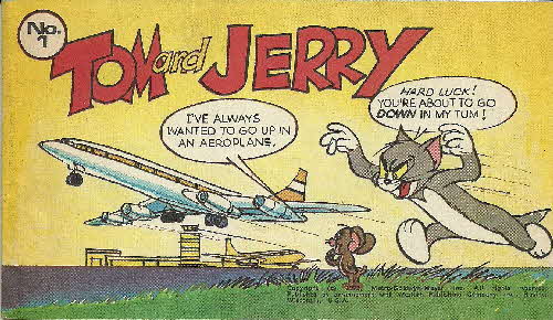 1972 Shreddies Tom & Jerry Comics drawn Bill Titcombe