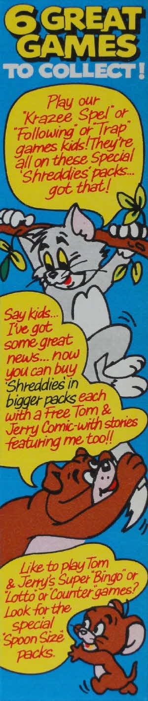 1972 Shreddies Tom & Jerry Trap Game (2)