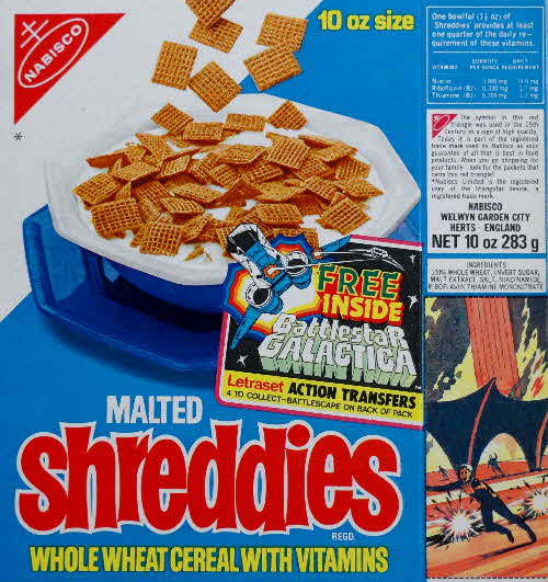 1979 Shreddies Battlestar Galactica Letraset Action Transfers Scene 1  (2)