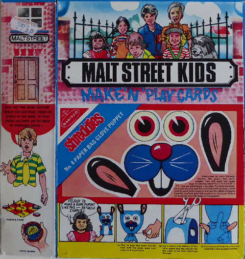 1979 Shreddies Malt Street Kids Make ‘n’ Play Cards