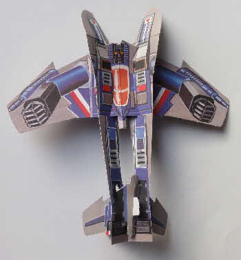 1985 Shreddies Transformers Scout Plane made (1)