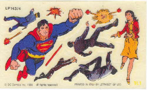 1980 Shreddies Superman 2 Transfers2