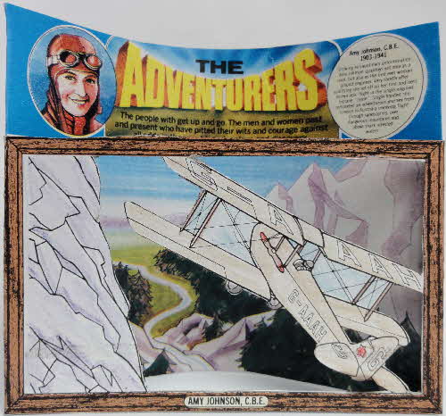1981 Shreddies The Adventurers Amy Johnson made