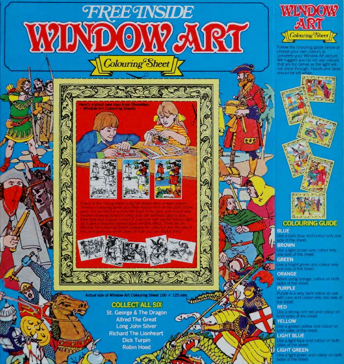 1981 Shreddies Window Art