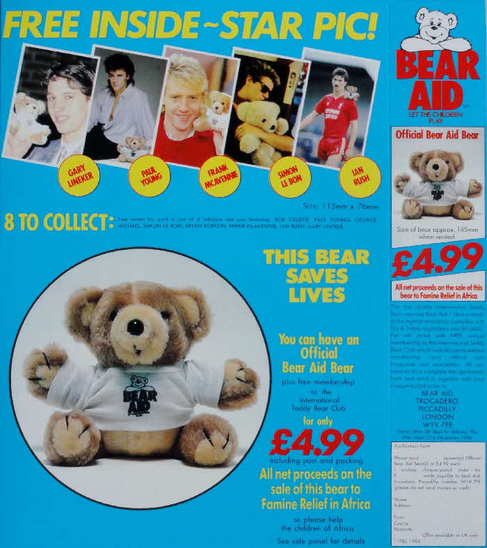 1986 Shreddies Bear Aid