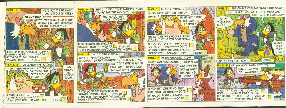 1989 Shreddies Count Duckula Comic (4)