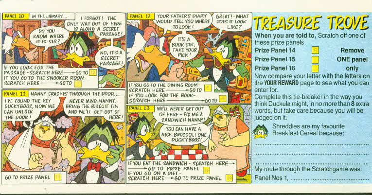 1989 Shreddies Count Duckula Comic (5)