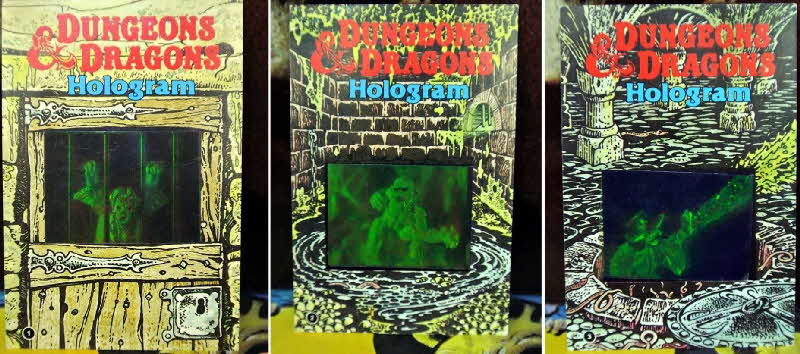 1986 Shreddies Dungeons & Dragons Hologram 2