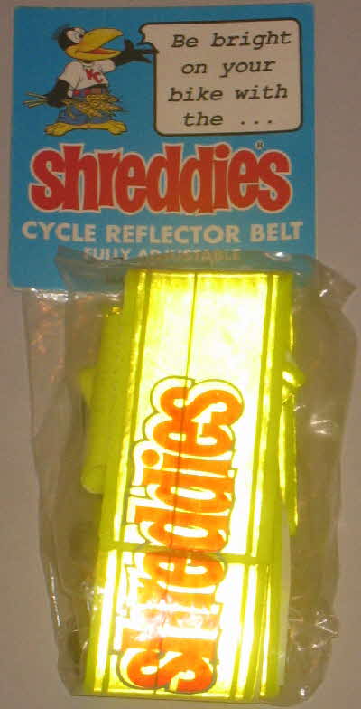 1980s Shreddies Bike Reflector Belt