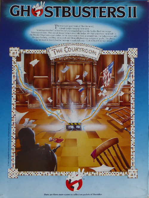 1990 Shreddies Ghostbusters II Stick ‘n’ Lift Stickers The Courtroom (2)