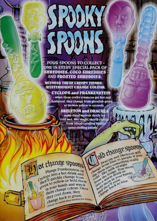 1991 Shreddies Spooky Spoons & Party Mix Recipe (1)