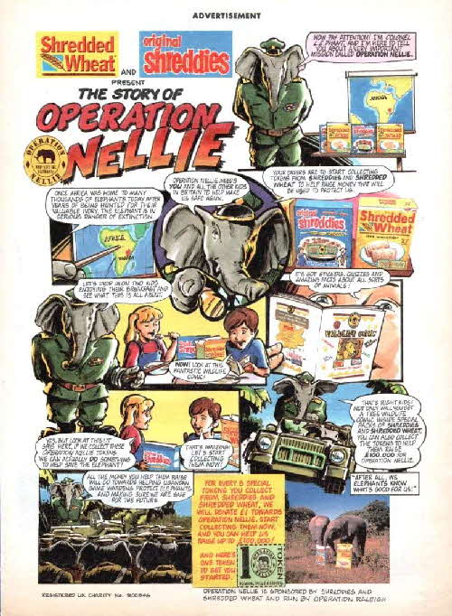 1990 Shreddies Wildlife Comics2