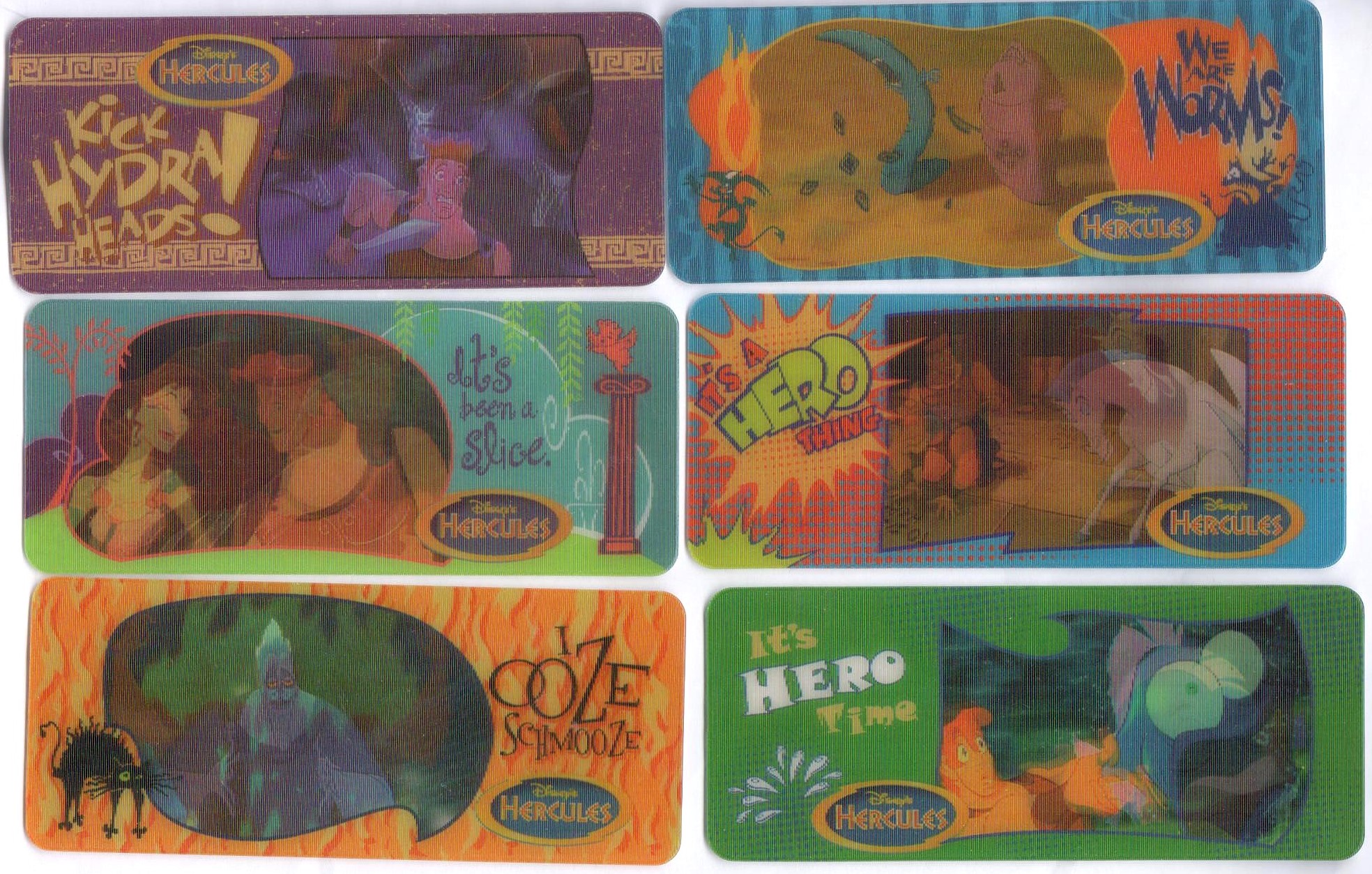 1997 Nesquik Hercules 3D Cards (2)