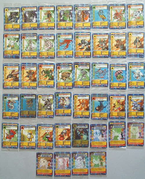 2001 Shreddies Digimon Cards1