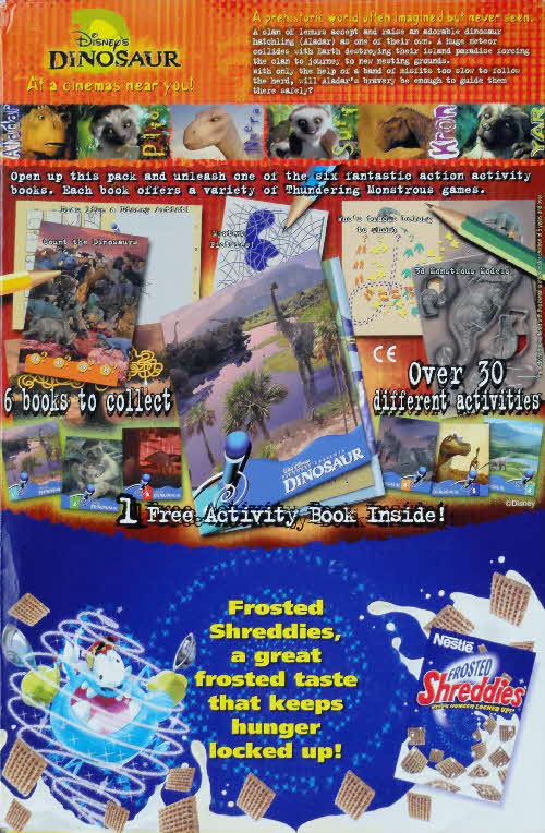 2000 Shreddies Dinosaur Activity Book (1)