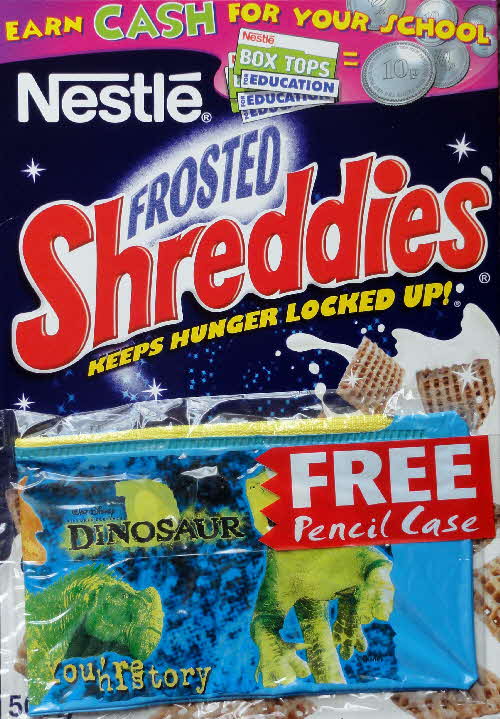 2000 Shreddies Dinosaur Pencil Case front (1)