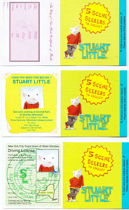 2000 Shreddies Stuart Little Scene Seekers  (2)