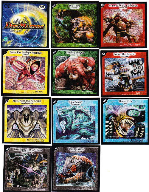 2005 Shreddies Dual Master Stickers