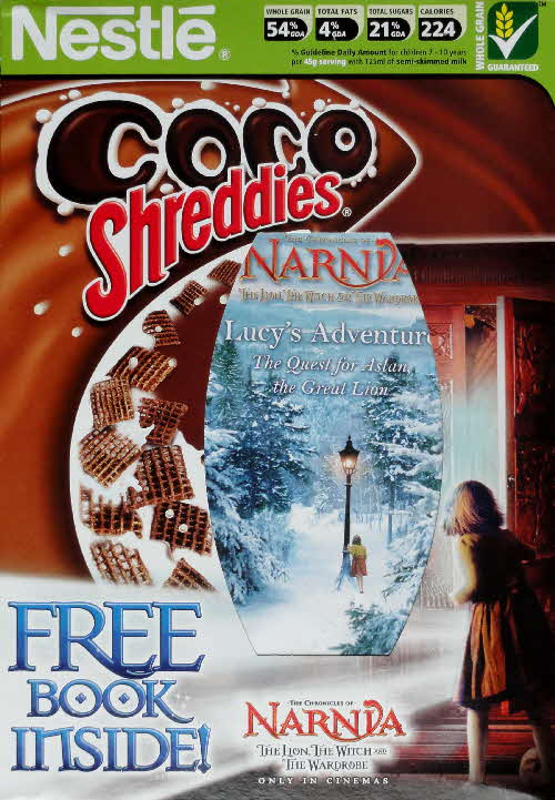 2005 Shreddies Narnia Books front (3)