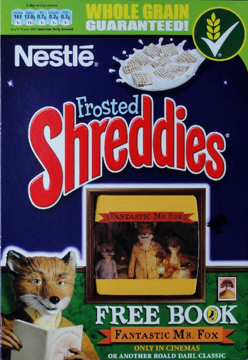 2009 Shreddies Fantastic Mr Fox books front (1)