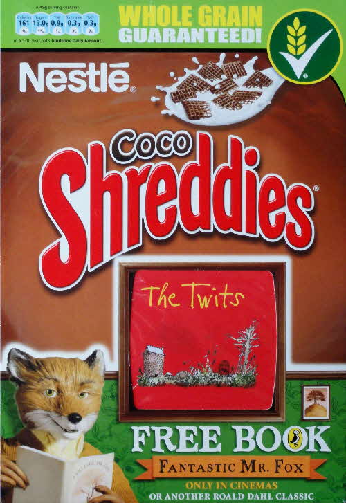 2009 Shreddies Fantastic Mr Fox books front (2)