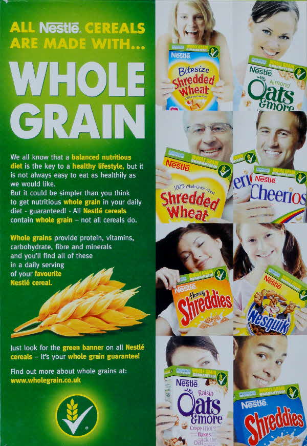 2009 Shreddies Whole Grain