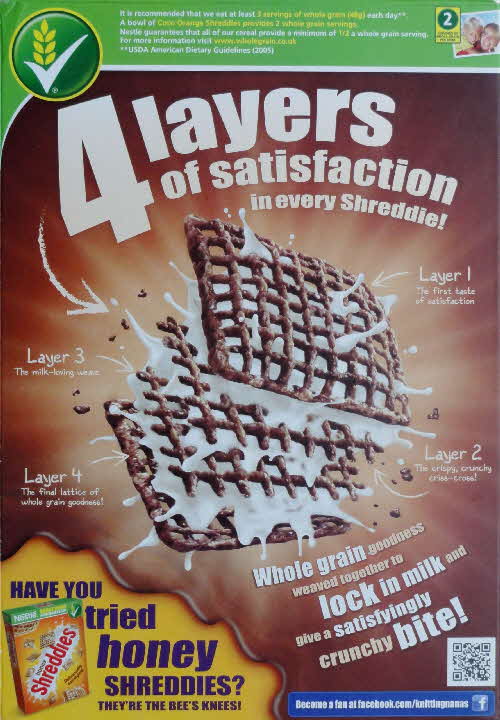 2012 Shreddies Limited Edition Chocolate Orange