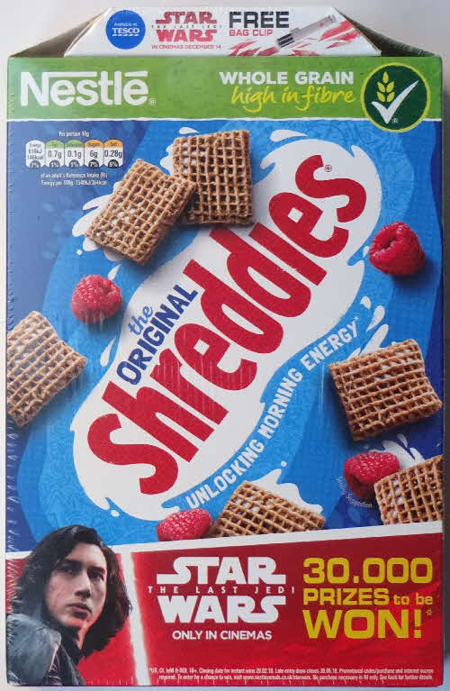2017 Shreddies Star Wars Last Jedi - Bag Clips (7)