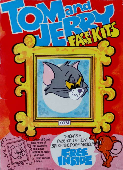 1972 SpoonsizeTom & Jerry Face Kits made (2)