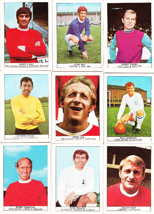 1970 Shreddies Footballer Cards (2)