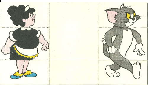 1974 Shreddies Tom & Jerry Crazy Crazy Card No 1 (2)