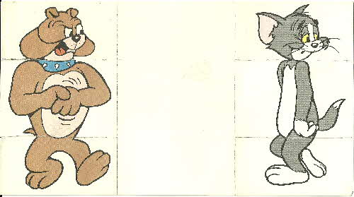 1974 Shreddies Tom & Jerry Crazy Crazy Card No 2 (2)