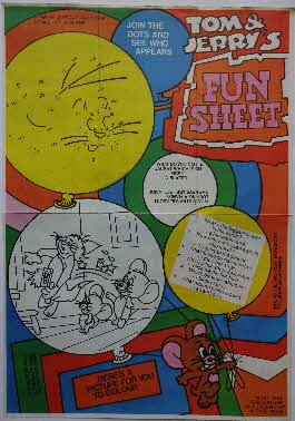 1974 Shreddies Tom & Jerry Fun Sheet 2 (1)