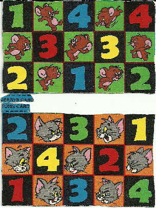 1972 Shreddies Tom & Jerry Bingo Game (2)