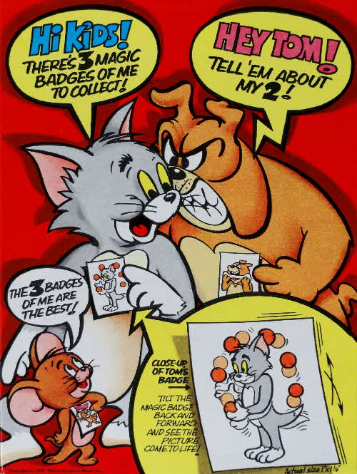 1972 Spoonsize Tom & Jerry Magic Badge (3)