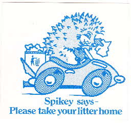 1976 Shredded Wheat Spoonsize Spikeys Sticker (2)