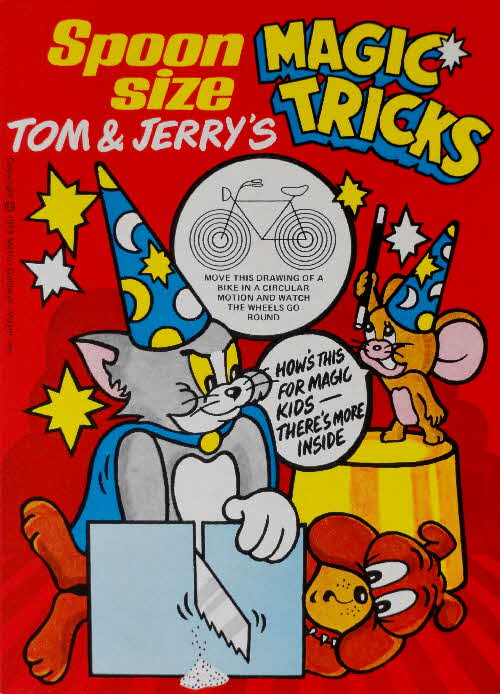 1975 Spoonsize Tom & Jerry Magic Tricks  (2)