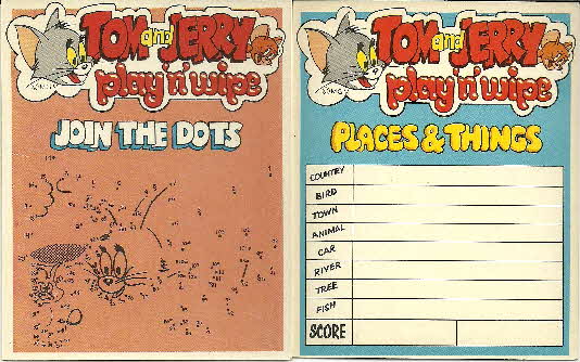 1976 Shreddies Tom & Jerry Play n Wipe front (1)