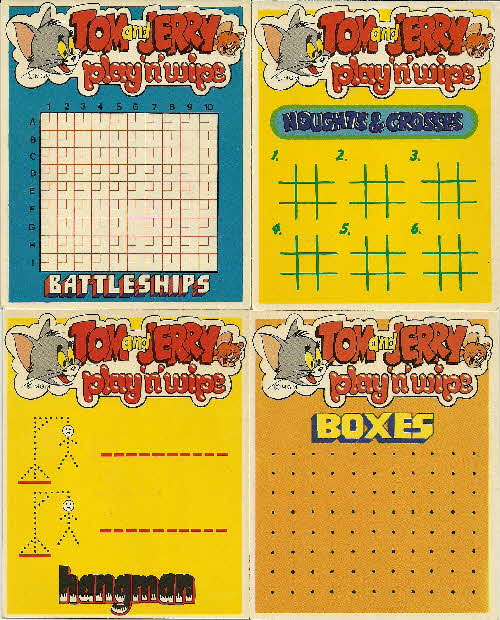 1976 Shreddies Tom & Jerry Play n Wipe front (2)