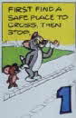 1975 Shreddies Tom & Jerry Green X Code Mini Playing Cards - Sa