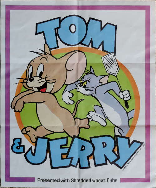 1982 Nabisco Cubs Tom & Jerry Poster 4