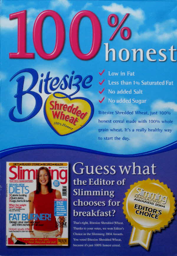 2004 Shredded Wheat Bitesize Slimming Magazine