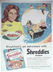 1956 Shreddies Advert