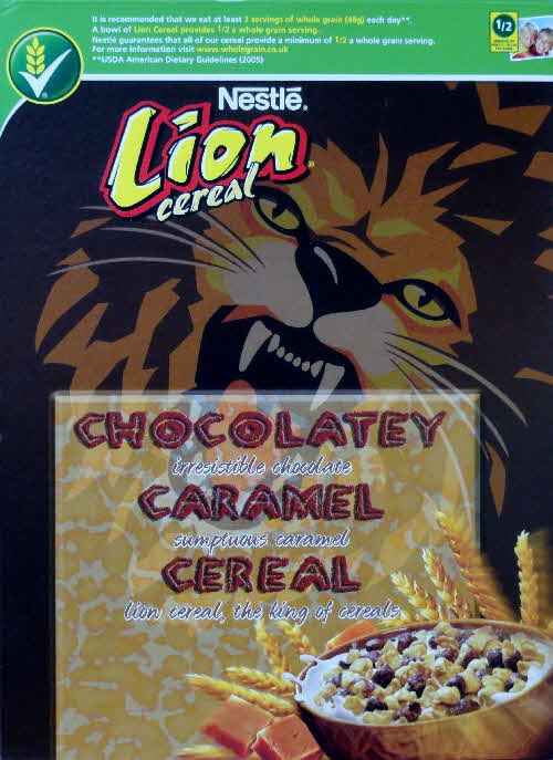 2011 Lion New recipe back