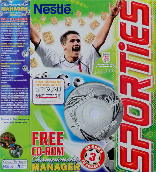 2002 Sporties Championship Manager CD ROM front (2)