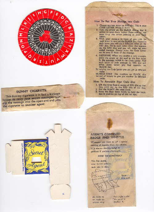 1959 NabiscoTrio Master Spy Set gifts (2)