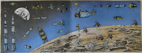 1970 Ricicles Instant Picture Book Outer Space inside
